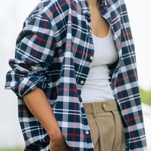 CHAPS RALPH LAUREN Men's Women's Plaid Button Down Shirt XL